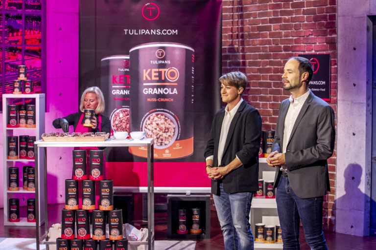 TULIPANS überzeugt durch Auftritt bei „2 Minuten 2 Millionen“ gleich zwei Investoren