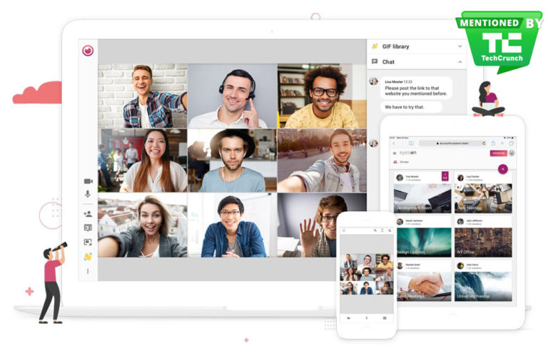 eyeson – sichere & einfache Videokonferenzen direkt im Browser
