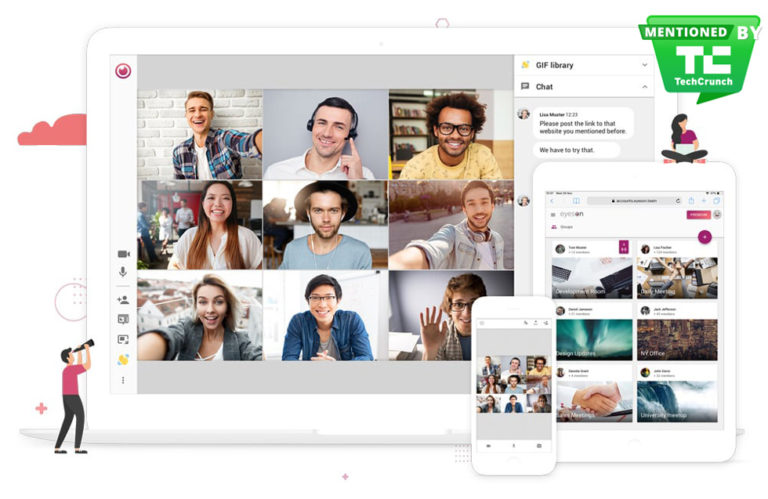 eyeson – sichere & einfache Videokonferenzen direkt im Browser