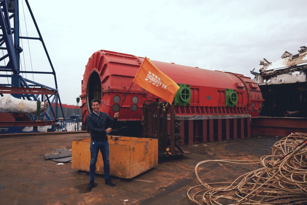 Schrott24 recycelt Teile von umstrittenem Atomkraftwerk