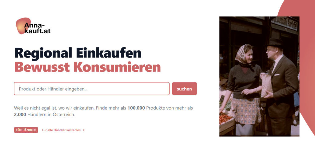 Handelsverband beteiligt sich an regionaler Suchmaschine anna-kauft.at. Nachhaltige Förderung heimischer Webshops als Ziel