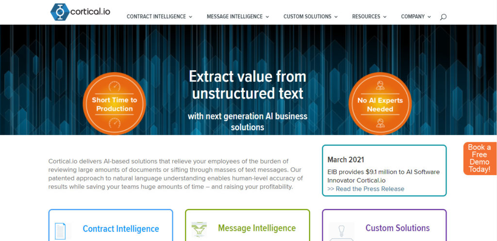 EIB vergibt 7,5 Millionen Euro für KI-basierte Lösungen an österreichischen Softwareinnovator Cortical.io